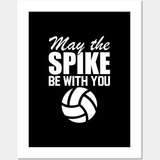 Volleyball - May the spike be with you w Posters and Art